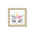 Picture of Caticorn _GroupedProduct_Square_Mini_ _GroupedProduct_Square_Framed_Matted_