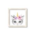 Picture of Caticorn _GroupedProduct_Square_Mini_ _GroupedProduct_Square_Framed_Matted_