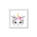 Picture of Caticorn _GroupedProduct_Square_Mini_ _GroupedProduct_Square_Framed_Matted_