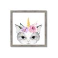 Picture of Caticorn _GroupedProduct_Square_Mini_ _GroupedProduct_Square_Framed_Matted_