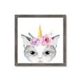 Picture of Caticorn _GroupedProduct_Square_Mini_ _GroupedProduct_Square_Framed_Matted_