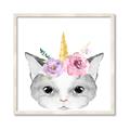 Picture of Caticorn _GroupedProduct_Square_Mini_ _GroupedProduct_Square_Framed_Matted_