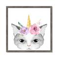 Picture of Caticorn _GroupedProduct_Square_Mini_ _GroupedProduct_Square_Framed_Matted_