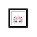 Picture of Caticorn _GroupedProduct_Square_Mini_ _GroupedProduct_Square_Framed_Matted_