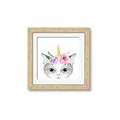 Picture of Caticorn _GroupedProduct_Square_Mini_ _GroupedProduct_Square_Framed_Matted_