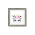 Picture of Caticorn _GroupedProduct_Square_Mini_ _GroupedProduct_Square_Framed_Matted_