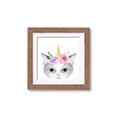 Picture of Caticorn _GroupedProduct_Square_Mini_ _GroupedProduct_Square_Framed_Matted_