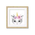 Picture of Caticorn _GroupedProduct_Square_Mini_ _GroupedProduct_Square_Framed_Matted_