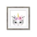 Picture of Caticorn _GroupedProduct_Square_Mini_ _GroupedProduct_Square_Framed_Matted_
