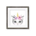 Picture of Caticorn _GroupedProduct_Square_Mini_ _GroupedProduct_Square_Framed_Matted_