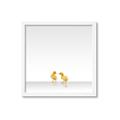 Picture of Together Ducks _GroupedProduct_Square_Mini_ _GroupedProduct_Square_Framed_Matted_
