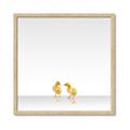 Picture of Together Ducks _GroupedProduct_Square_Mini_ _GroupedProduct_Square_Framed_Matted_