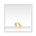 Picture of Together Ducks _GroupedProduct_Square_Mini_ _GroupedProduct_Square_Framed_Matted_