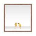 Picture of Together Ducks _GroupedProduct_Square_Mini_ _GroupedProduct_Square_Framed_Matted_