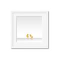 Picture of Together Ducks _GroupedProduct_Square_Mini_ _GroupedProduct_Square_Framed_Matted_