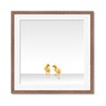 Picture of Together Ducks _GroupedProduct_Square_Mini_ _GroupedProduct_Square_Framed_Matted_