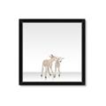 Picture of Together Lambs _GroupedProduct_Square_Mini_ _GroupedProduct_Square_Framed_Matted_