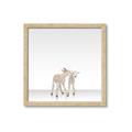 Picture of Together Lambs _GroupedProduct_Square_Mini_ _GroupedProduct_Square_Framed_Matted_