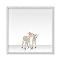 Picture of Together Lambs _GroupedProduct_Square_Mini_ _GroupedProduct_Square_Framed_Matted_