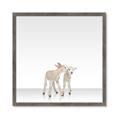 Picture of Together Lambs _GroupedProduct_Square_Mini_ _GroupedProduct_Square_Framed_Matted_