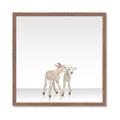 Picture of Together Lambs _GroupedProduct_Square_Mini_ _GroupedProduct_Square_Framed_Matted_