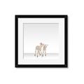 Picture of Together Lambs _GroupedProduct_Square_Mini_ _GroupedProduct_Square_Framed_Matted_