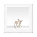 Picture of Together Lambs _GroupedProduct_Square_Mini_ _GroupedProduct_Square_Framed_Matted_