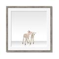 Picture of Together Lambs _GroupedProduct_Square_Mini_ _GroupedProduct_Square_Framed_Matted_