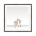 Picture of Together Lambs _GroupedProduct_Square_Mini_ _GroupedProduct_Square_Framed_Matted_
