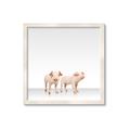 Picture of Together Pigs _GroupedProduct_Square_Mini_ _GroupedProduct_Square_Framed_Matted_
