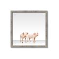 Picture of Together Pigs _GroupedProduct_Square_Mini_ _GroupedProduct_Square_Framed_Matted_