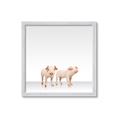 Picture of Together Pigs _GroupedProduct_Square_Mini_ _GroupedProduct_Square_Framed_Matted_