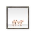 Picture of Together Pigs _GroupedProduct_Square_Mini_ _GroupedProduct_Square_Framed_Matted_