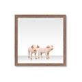 Picture of Together Pigs _GroupedProduct_Square_Mini_ _GroupedProduct_Square_Framed_Matted_