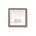 Picture of Together Pigs _GroupedProduct_Square_Mini_ _GroupedProduct_Square_Framed_Matted_