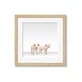 Picture of Together Pigs _GroupedProduct_Square_Mini_ _GroupedProduct_Square_Framed_Matted_