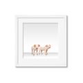 Picture of Together Pigs _GroupedProduct_Square_Mini_ _GroupedProduct_Square_Framed_Matted_