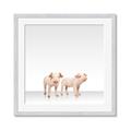 Picture of Together Pigs _GroupedProduct_Square_Mini_ _GroupedProduct_Square_Framed_Matted_