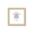 Picture of Hippo Drawing _GroupedProduct_Square_Mini_ _GroupedProduct_Square_Framed_Matted_