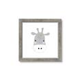 Picture of Hippo Drawing _GroupedProduct_Square_Mini_ _GroupedProduct_Square_Framed_Matted_