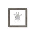 Picture of Hippo Drawing _GroupedProduct_Square_Mini_ _GroupedProduct_Square_Framed_Matted_