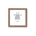 Picture of Hippo Drawing _GroupedProduct_Square_Mini_ _GroupedProduct_Square_Framed_Matted_