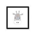 Picture of Hippo Drawing _GroupedProduct_Square_Mini_ _GroupedProduct_Square_Framed_Matted_