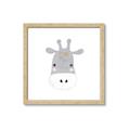 Picture of Hippo Drawing _GroupedProduct_Square_Mini_ _GroupedProduct_Square_Framed_Matted_