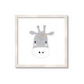 Picture of Hippo Drawing _GroupedProduct_Square_Mini_ _GroupedProduct_Square_Framed_Matted_