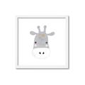 Picture of Hippo Drawing _GroupedProduct_Square_Mini_ _GroupedProduct_Square_Framed_Matted_