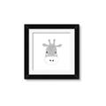 Picture of Hippo Drawing _GroupedProduct_Square_Mini_ _GroupedProduct_Square_Framed_Matted_