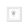Picture of Hippo Drawing _GroupedProduct_Square_Mini_ _GroupedProduct_Square_Framed_Matted_