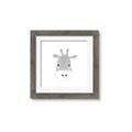 Picture of Hippo Drawing _GroupedProduct_Square_Mini_ _GroupedProduct_Square_Framed_Matted_