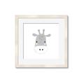 Picture of Hippo Drawing _GroupedProduct_Square_Mini_ _GroupedProduct_Square_Framed_Matted_